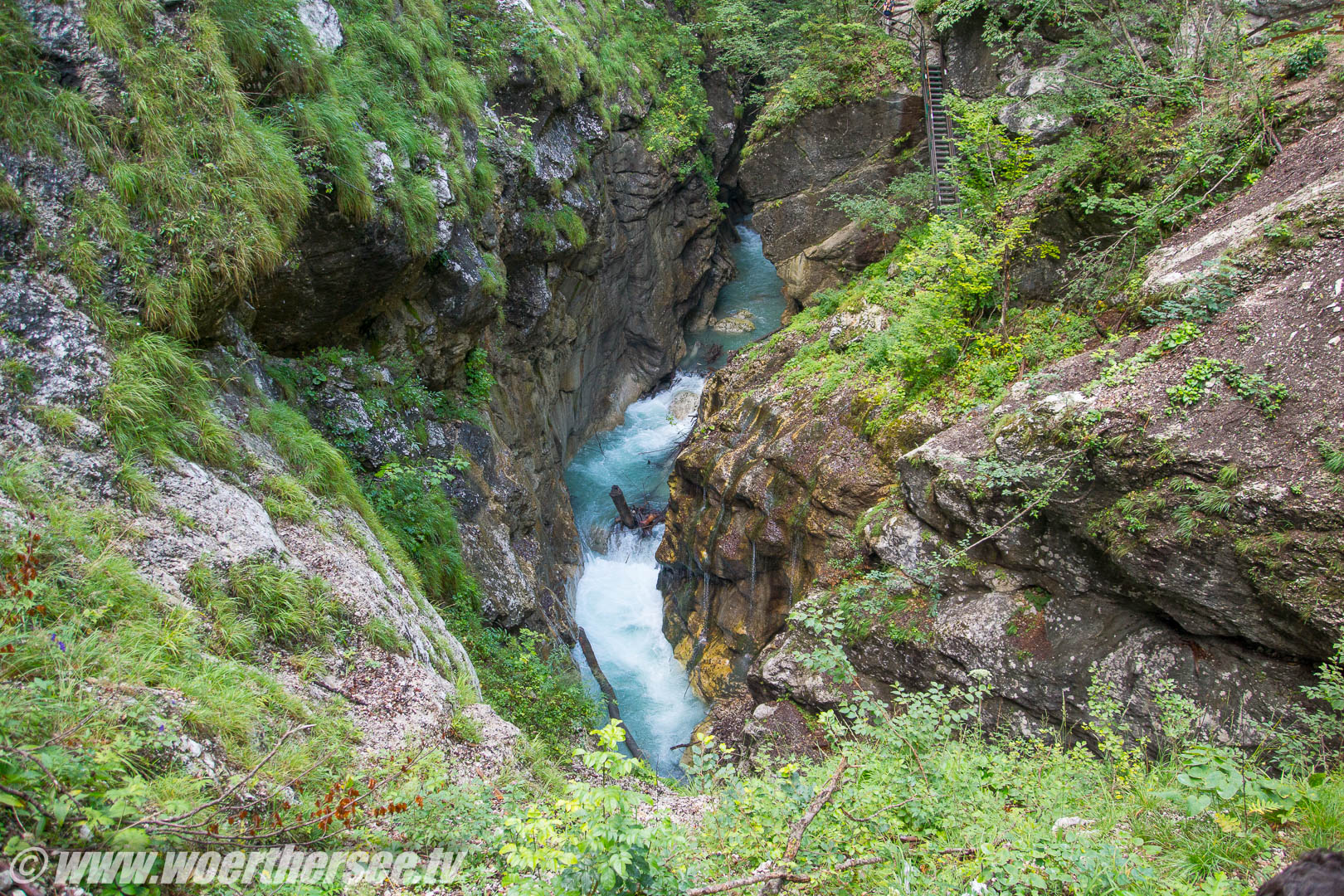 Fluss in der Tscheppaschlucht