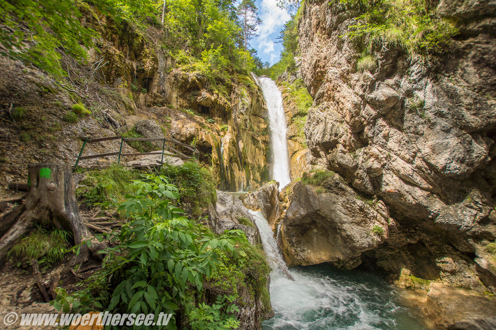 Ein Wunder der Natur die Tscheppaschlucht