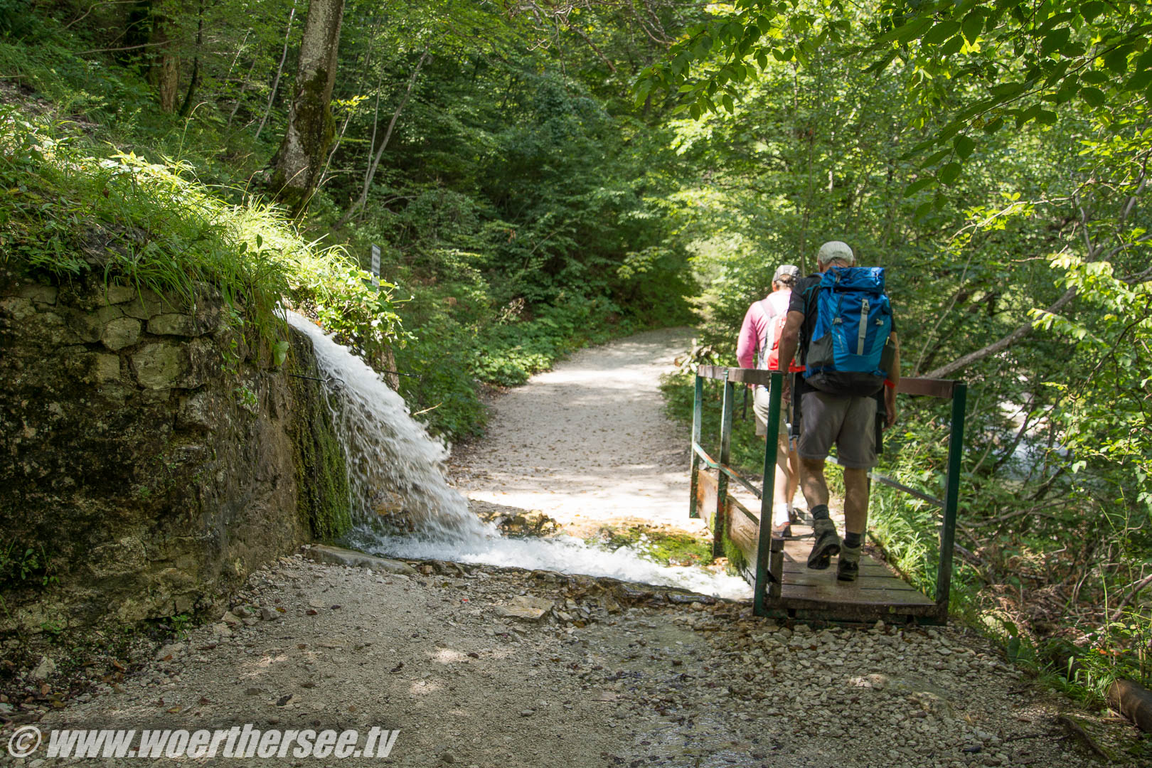 Schluchtanfang Tscheppaschlucht